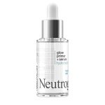 Neutrogena Hydro Boost Glow Booster Primer & Serum, Hydrating & Moisturizing Face Serum-to-Primer Hybrid, Infused with Purified Hyaluronic Acid & Designed to Instantly Hydrate, 1.0 fl. oz - Image 4