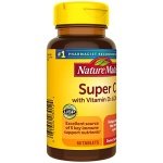 Nature Made Super C with Vitamin D3 and Zinc, Dietary Supplement for Immune Support, 60 Tablets, 60 Day Supply - Image 3