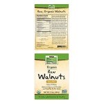 NOW Foods, Certified Organic Walnuts, Raw and Unsalted, Halves and Pieces, Good Source of Protein and Healthy Fatty Acids, Certified Non-GMO, 12-Ounce (Packaging May Vary) - Image 7