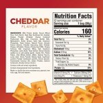 Pure Protein Cheesy Crackers, Cheddar, High Protein Snack, 12G Protein, 1.34 oz, 12 Count - Image 6