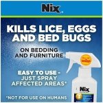 Nix Lice & Bed Bug Killing Spray for Home, Bedding & Furniture, 5 fl oz - Image 7