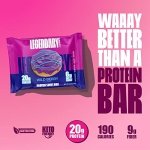 Legendary Foods High Protein Snack Wild Berry Sweet Roll | 20 Gr Pure Protein Bar Alternative | Low Carb Food | Low Sugar and Gluten Free Keto Breakfast Snacks | Healthy Wild Berry Flavored Rolls (10-pack) - Image 4