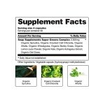 Organic Spirulina Chlorella Capsules - Spirulina Green Superfoods for Heart Support, Natural Energy - Spirulina Supplement, Spirulina and Chlorella Powder, Plant Vitamins (120 Capsules) - Image 6