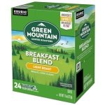 Green Mountain Coffee Roasters Breakfast Blend Single-Serve Keurig K-Cup Pods, Light Roast Coffee, 96 Count (4 Packs of 24) - Image 3