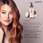 PURA D'OR Organic Fractionated Coconut Oil (16oz) USDA Certified 100% Pure & Natural Carrier Oil - Moisturizing For Face, Skin & Hair, Men & Women (Packaging may vary) - Image 4