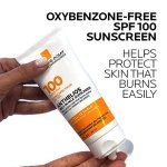 La Roche-Posay Anthelios Melt-In Milk Sunscreen SPF 100 | Sunscreen For Body & Face | Broad Spectrum SPF + Antioxidants | Oil Free Sunscreen Lotion | For Sun Sensitive Skin | Oxybenzone Free - Image 7