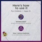 Zarbee's Kids 1mg Melatonin Gummy; Drug-Free & Effective Sleep Supplement for Children Ages 3 and Up; Natural Berry Flavored Gummies; 50 Count - Image 6