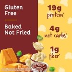 Quest Nutrition Protein Chips Variety Pack, BBQ, Cheddar & Sour Cream, Sour Cream & Onion, High Protein, Low Carb, 1.1 oz (Pack of 12) - Image 7