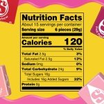 STARBURST FaveReds Fruit Chews Summer Candy, Sharing Size, 15.6 oz Resealable Bag - Image 3